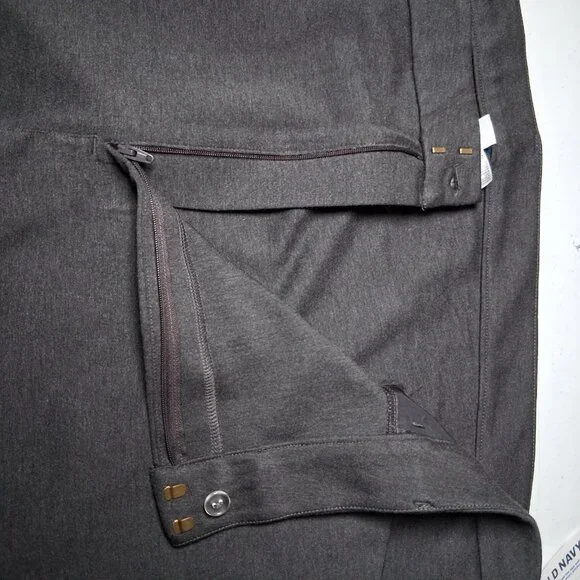 Gloria Vanderbilt Amanda Jeans 8 Short Black Stretch Tapered Leg New - Picture 10 of 11